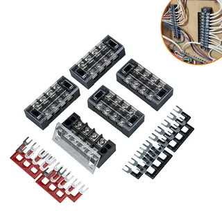 border -5 set TB power terminal connectors 25A+short connector multiple-digit unity set border -5 set TB power terminal connectors 25A+short connector multiple-digit unity set