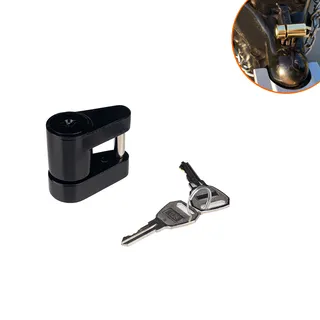 border auto parts black zinc alloy 1/4 inch small RV lock trailer connection one piece border auto parts black zinc alloy 1/4 inch small RV lock trailer connection one piece