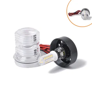 border boutique yacht ship navigation signal indicator white light LED anchor lamp 12v360 ° ring photo light border boutique yacht ship navigation signal indicator white light LED anchor lamp 12v360 ° ring photo light