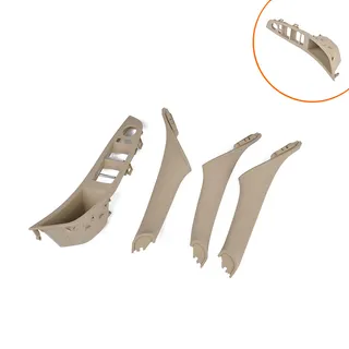 border hot -selling rice/black/reddish brown 4 -piece door inner handleband handrailfor BMW 5 Series border hot -selling rice/black/reddish brown 4 -piece door inner handleband handrailfor BMW 5 Series