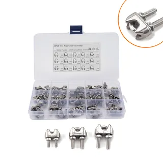 Foreign trade 32 boxes-M3 stainless steel 304 steel wire rope fixed sandwiches with M6 triangle ring Foreign trade 32 boxes-M3 stainless steel 304 steel wire rope fixed sandwiches with M6 triangle ring