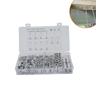 Foreign trade boxes-8-character aluminum sleeve elliptical hole aluminum card aluminum-buckled aluminum tube aluminum tie steel wire rope chip Foreign trade boxes-8-character aluminum sleeve elliptical hole aluminum card aluminum-buckled aluminum tube aluminum tie steel wire rope chip