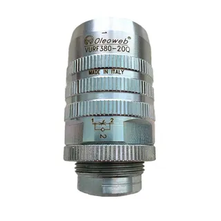 Italian Oleoweb uniional throw valve Vurf1/2 oil port G1/2 Italian Oleoweb uniional throw valve Vurf1/2 oil port G1/2