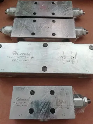 Oleoweb one-way balance valve VBLF3802S-19Q Oreo balance valve traffic 35L/min Oleoweb one-way balance valve VBLF3802S-19Q Oreo balance valve traffic 35L/min