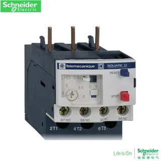 Schneider LRD10C 4-6A overload relay electric heating bottom plate installation Schneider LRD10C 4-6A overload relay electric heating bottom plate installation