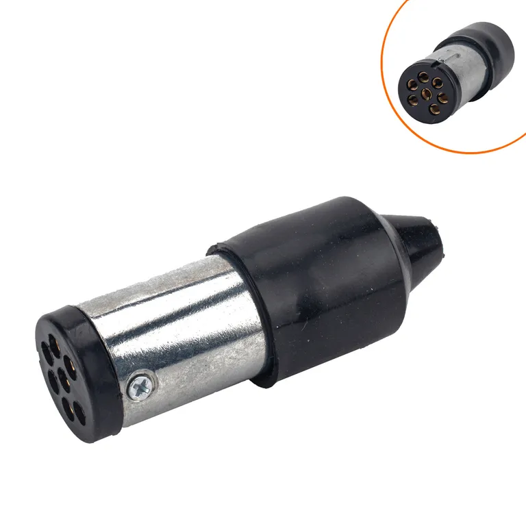 7 -hole aluminum Australia -type trailer signal light connector for trailer RV power plug connectors online 7 -hole aluminum Australia -type trailer signal light connector for trailer RV power plug connectors online