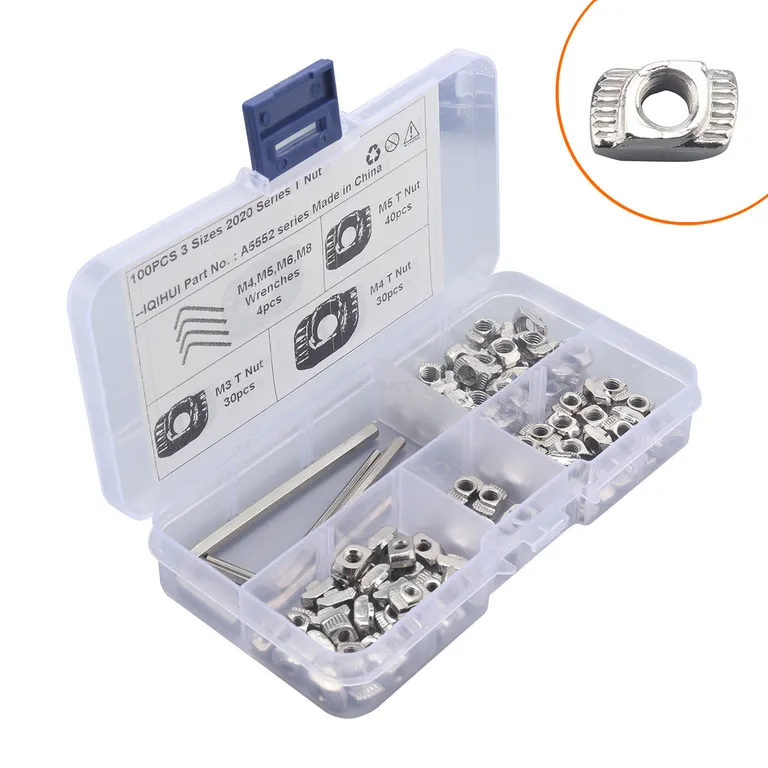 Auto accessories m3m4m5 European standard T type nut carbon steel slider snail T -type nut filament online Auto accessories m3m4m5 European standard T type nut carbon steel slider snail T -type nut filament online