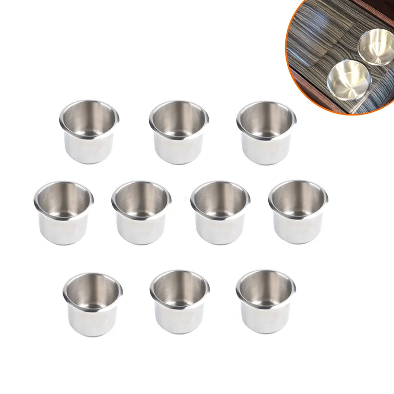 border boutique car RV modification accessories stainless steel RV modification cup 6.8*5.5cm 10 installation online border boutique car RV modification accessories stainless steel RV modification cup 6.8*5.5cm 10 installation online