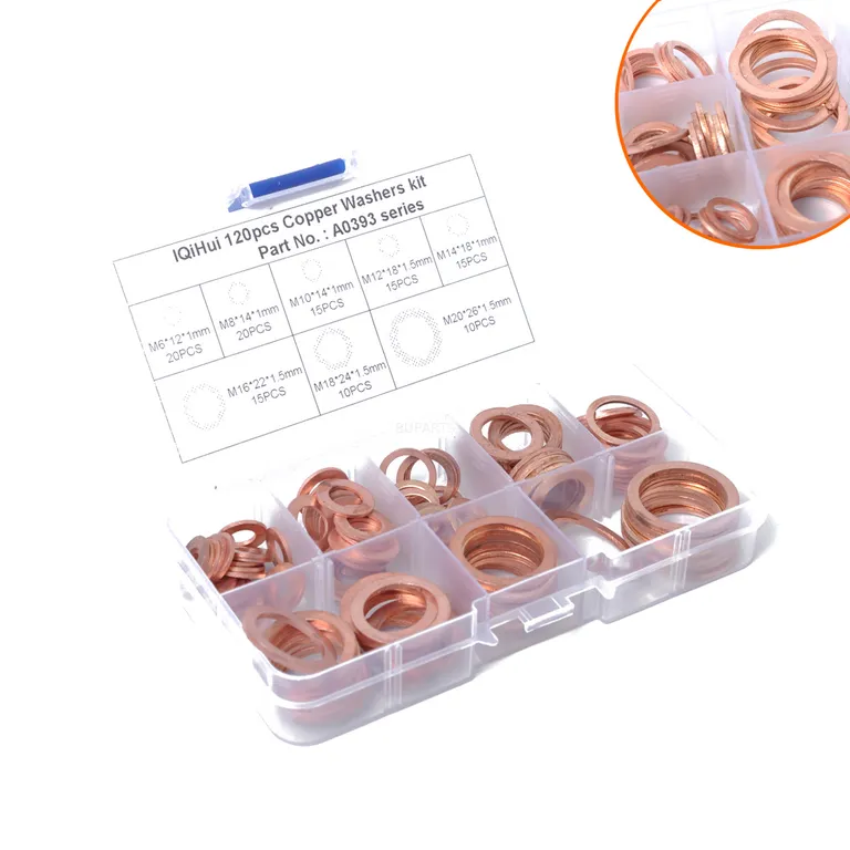border Youpin Round 1mm 1.5mm thick flat cushion Copper Copper Case 120 Set for online border Youpin Round 1mm 1.5mm thick flat cushion Copper Copper Case 120 Set for online