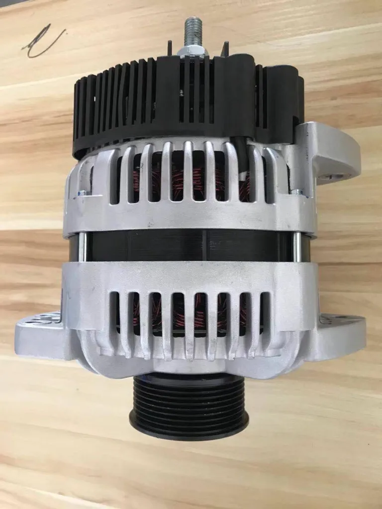 Dongfeng Tianlong modified pork cart band air conditioner 28V240A high -power HEH324A07 generator online Dongfeng Tianlong modified pork cart band air conditioner 28V240A high -power HEH324A07 generator online