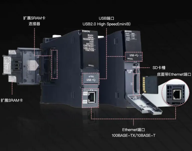 for Mitsubishi PLC programming controller IQ-R series model: R120CPU online for Mitsubishi PLC programming controller IQ-R series model: R120CPU online