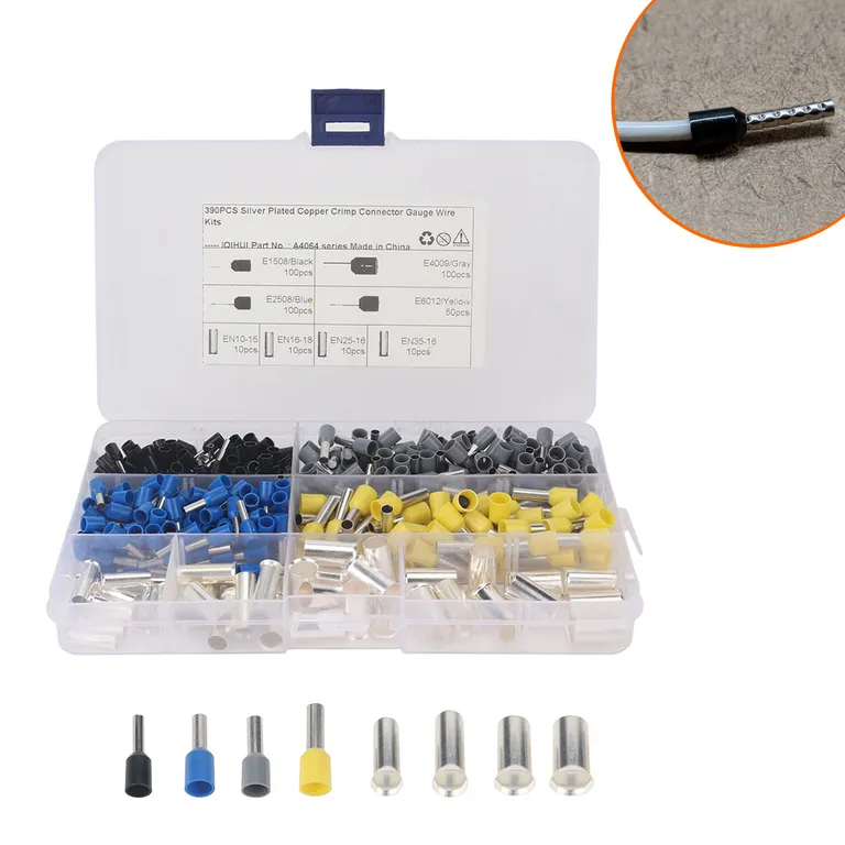 Foreign Trade Box -N Tube-shaped naked end-with needle-shaped pipeline-shaped terminal tube-type cold pressure wiring terminal online Foreign Trade Box -N Tube-shaped naked end-with needle-shaped pipeline-shaped terminal tube-type cold pressure wiring terminal online