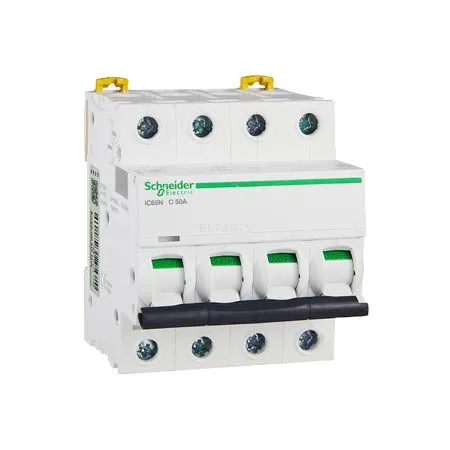 Schneider miniature circuit breaker three -phase four -line air switch A9F18450 AC400V online