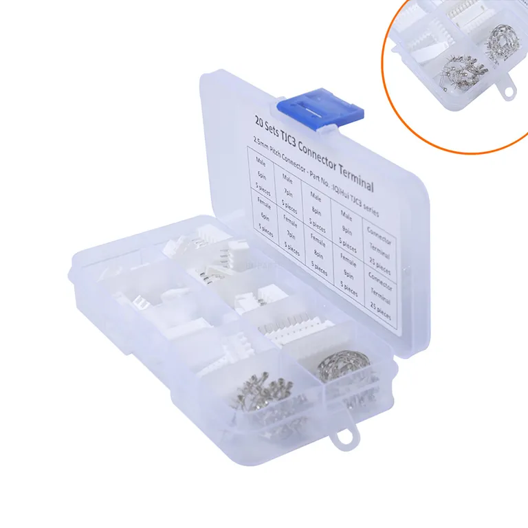 TJC3 terminal connection plug-in 20 sets-2.5mm 6/7/8/9pin 5 sets each (50 terminals) online