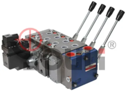 YOULI oil power PV-4 series proportional control valve 4 pieces valve flow 140L/min online YOULI oil power PV-4 series proportional control valve 4 pieces valve flow 140L/min online